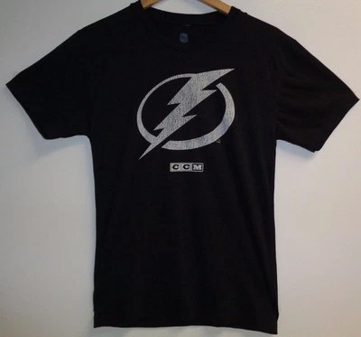 CCM NHL Size Large TAMPA BAY LIGHTNING STEVEN STAMKOS 91 #91 Gray New Mens Shirt - Image 1 of 4
