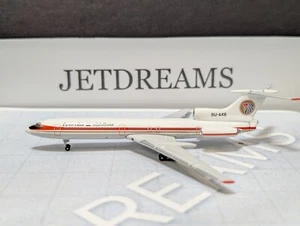 1/400 EGYPTAIR TUPOLEV TU-154 / 154B2 1980'S COLORS SU-AXB AEROCLASSICS - Picture 1 of 7