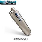 SX125 EXHAUST 2018-2019-APRILIA-BLUEFLAME STAINLESS STEEL TWIN PORT