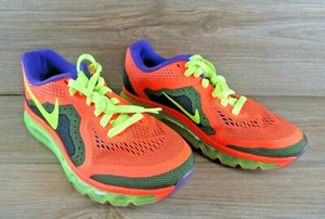 Nike 641425-992 Life Air Max Sportschuhe Damen US 8,5 neonorange/grün - Bild 1 von 11