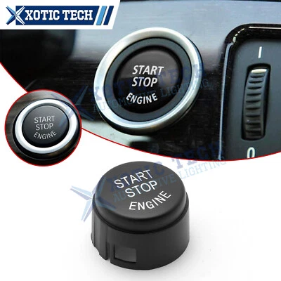 Go Engine Start Push Button Cover Trim For BMW 1 2 3 4 5 6 7 Series X1 X2 X3 X4 - Image 1 of 4