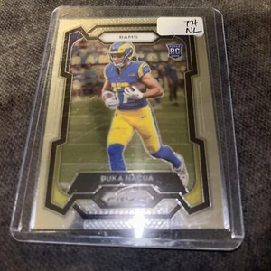2023 Panini Prizm PUKA NACUA Rookie Base Card RC #357 LA RAMS - Picture 1 of 2