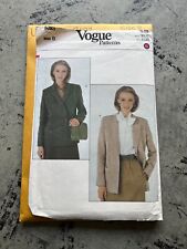 Vogue Sewing Pattern 8083 Misses & Misses Petite Jacket Size 8 * UNCUT *