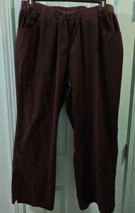 Tafford Women's Black Scrub Pants Size 2X Cotton/Polyester/Spandex - Picture 1 of 2