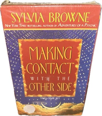 Sylvia Browne Making Contact With The Other Side 2 Cassette Tapes (Sealed, 1998) Foto 1 de 3