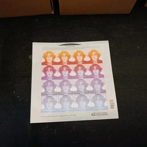 John Lennon Forever Stamps Imagine Sheet of 16 2017 - Picture 1 of 2