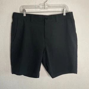 Pantaloncini Travis Mathew Uomo 34 Nero Tech Chino Flex Performance Leggeri Golf - Foto 1 di 9