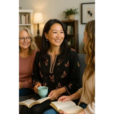 Túnica Negra Bordada Floral Semi Transparente Adornada XL Artística Elegante Clásica Foto 1 de 4