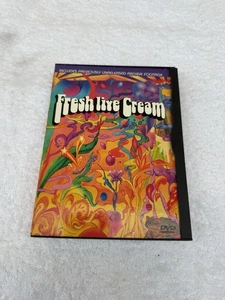 Fresh Live Cream DVD 1993 Unreleased Archival Footage Eric Clapton Band Music - Picture 1 of 3