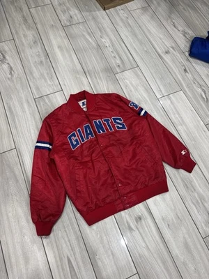 Vinatge 90s Starter New York Giants Statin Bombrr Jacket men’s size 2XL - Image 1 of 4