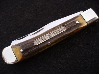 Vintage Boker Tree Brand Solingen, Germany Nice Stag Trapper Knife Unused Exc+++ - Image 1 of 4