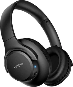 Weiße KVIDIO Bluetooth Kopfhörer Over Ear, 65 Stunden Spielzeit kabellos - Bild 1 von 3