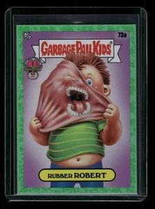 RUBBER ROBERT 2025 Topps Worst of Garbage Pail Kids 40th Green #73A - Picture 1 of 2