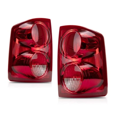 For 2005-2010 Dodge Dakota Tail Light Driver and Passenger Side Pair Foto 1 de 4