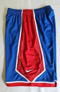 Nike Mesh Basketball Shorts Red, White & Blue 10 " Inseam Men's Size Small Vtg. - Picture 1 of 10