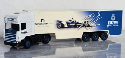 Veltins BMW Williams F1 Racing Scania Sattelzug Minitruck Werbetruck Sammeltr - Bild 1 von 4