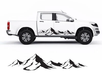 Se adapta a gráficos de puertas laterales Dodge Ram calcomanías adhesivas de cualquier año ambos lados Foto 1 de 4