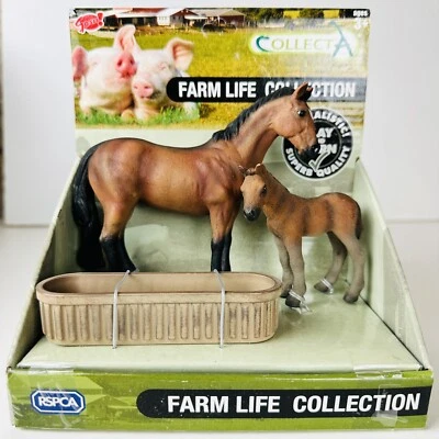 Collect A RSPCA Farm Life Collection Thoroughbred Horse Plastic Model Toy 3+ - Image 1 of 2