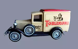 1981 Matchbox BERNE TOBLERONE Truck FORD MODEL A Yellow Made In England 4"x1.75" - Picture 1 of 13