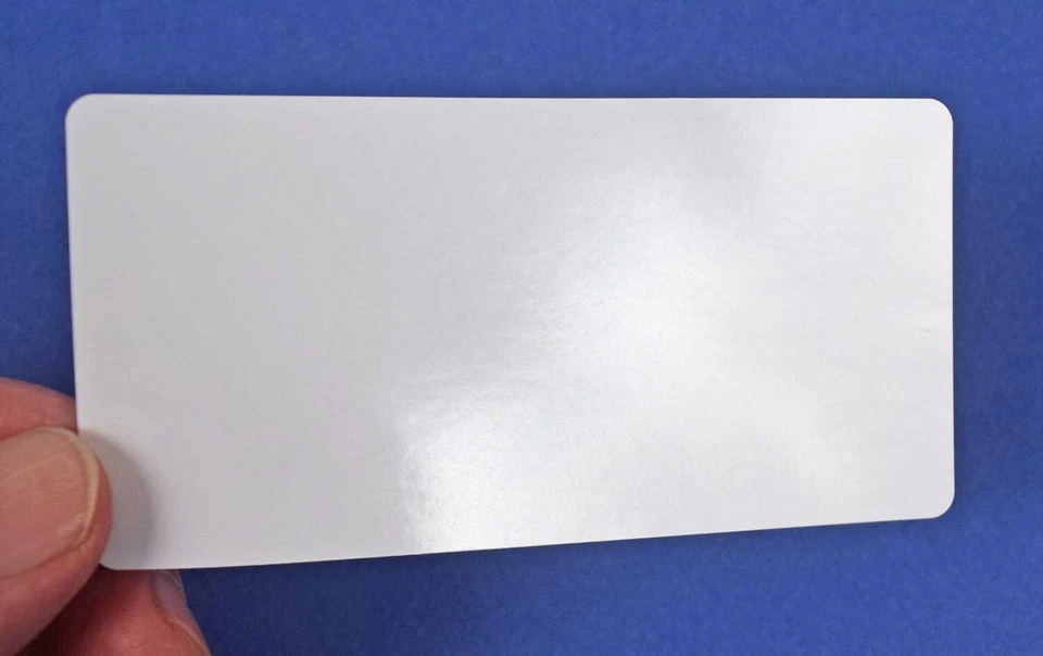 25 Sheets Inkjet Photo Quality Glossy 4 x 2 Inch labels #4020JG - Image 1 of 4