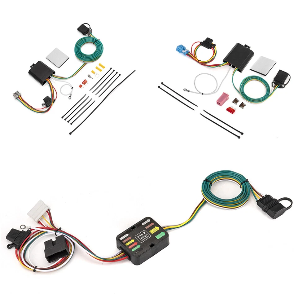 Conector de arnés de cableado plano de 4 vías para remolque Honda Odyssey 2005-2025  Foto 1 de 1