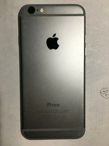 Carcasa trasera trasera GRADO B FABRICANTE DE EQUIPOS ORIGINALES genuina para Apple iPhone 6 gris espacial con componentes - Imagen 1 de 2