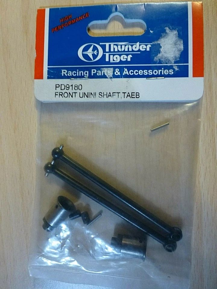 THUNDER TIGER   CARDANS CVD AVANT SHAFT / TAEB      NEUF  - Photo 1/1