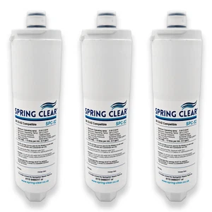 3M CS-52 Compatible Fridge Water Filter from SpringClear SPC-52 3 Pack - Picture 1 of 6