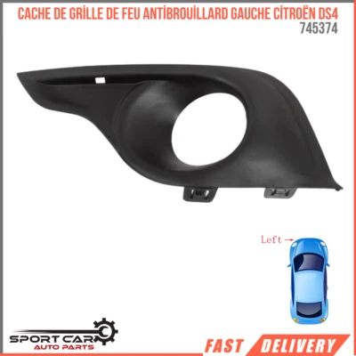 Left Fog Light Grille Fitting DS4 11-15 OEM 745374 New - Image 1 of 4