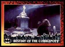 1992 O-PEE-CHEE “BATMAN RETURNS” MOVIE CARDS DESTINY OF THE COBBLEPOTS #38