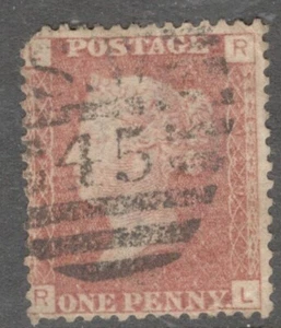 QV - 1d Red - BETTER Plate 129 - Picture 1 of 1