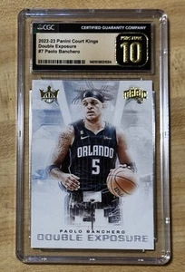 Paolo Banchero RC CGC 10 2022 Double Exposure #7 Rookie Black Label Pristine 🏀 - Picture 1 of 2