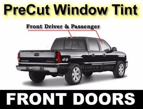 PreCut Tint Film Front Two Door Windows for Kenworth 2003-2015 T Series Models - Image 1 of 1