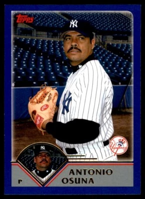 2003 TOPPS #374 ANTONIO OSUNA NEW YORK YANKEES - Image 1 of 2
