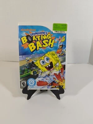 Spongebob Boating Bash - Nintendo Wii 2010 SquarePants Racing Game No Manual - Image 1 of 4