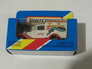 Matchbox  York Fair   1990  Delivery Truck    New - Picture 1 of 2