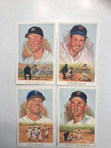 1989 Perez Steele Celebration Complete Set 44 Hall of Fame Post Cards!