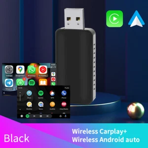 Wireless Apple Carplay Adapter Android Auto Adapter USB Car Dongle Connect Box - Bild 1 von 10