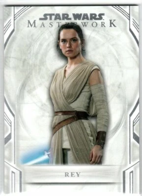 STAR WARS 2018 TOPPS MASTERWORK SHORT PRINT SP VARIATION 103 DAISY RIDLEY AS REY - Image 1 of 2