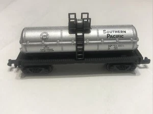 High Speed No 419 N Scale Southern Pacific SP Silver Tank Car Loose - Picture 1 of 6