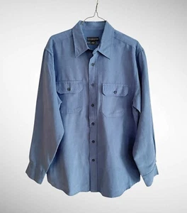 Covington Men’s Buttondown Long-Sleeve Collared Shirt, Size M - Picture 1 of 9