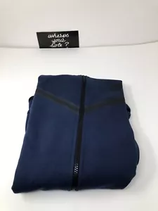 Nike Sportswear Tech Fleece Felpa con cappuccio e zip intera blu navy taglia Large L NUOVA cu4489410 - Foto 1 di 15