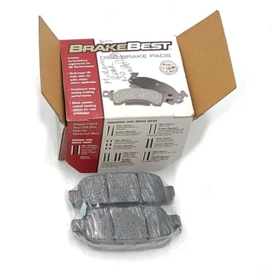 Pastillas de freno traseras BrakeBest D905 para Infiniti Nissan Murano 350Z D905 EX35 FX35 Foto 1 de 4