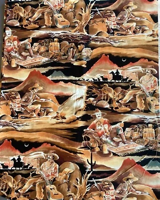 relaxing on the range by Alexander Henry - 111 " x 44" - Rare OOP - 1993 - Image 1 of 4