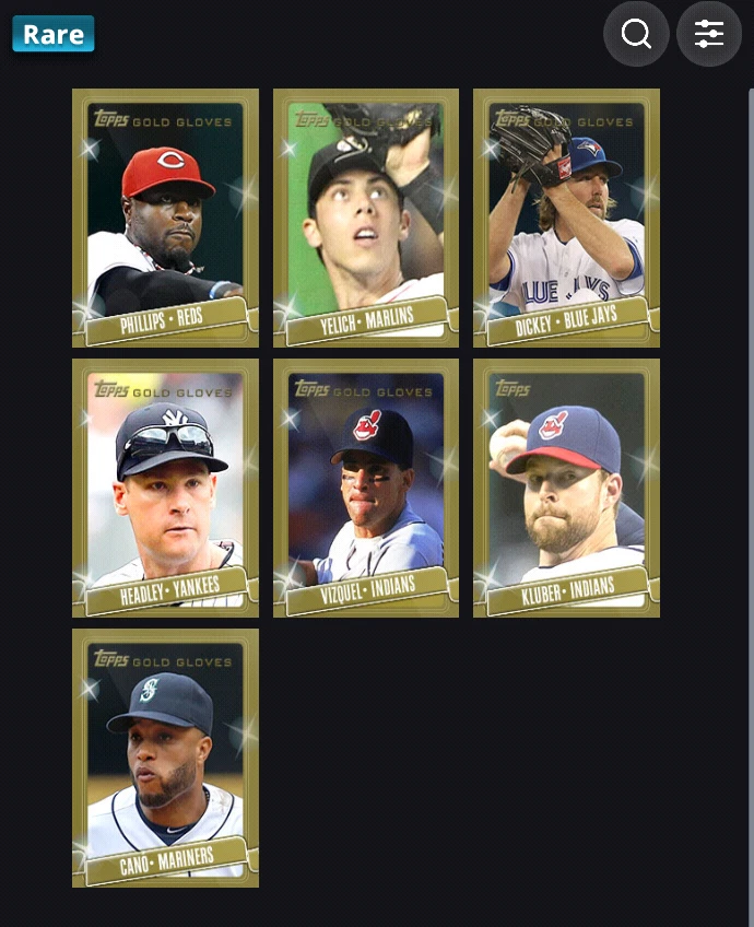 2014 Topps Bunt Digital * Raro * Tienda VIP Guantes Dorados * Foto 1 de 1