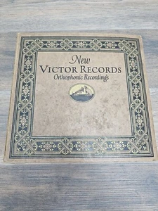 Vtg New Victor Records Vinyl Album Orthoponic Recordings 5 Disc Set Missing 1 - Imagen 1 de 17