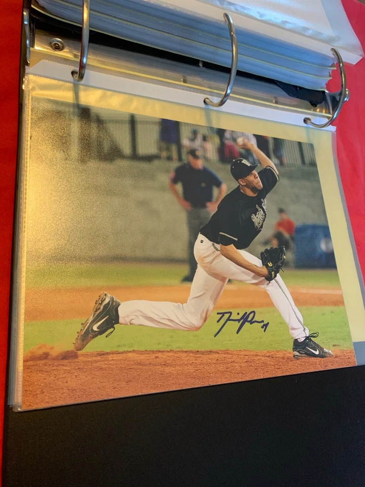 FOTO 8X10 FIRMADA AUTOGRAFIADA POR DAVID PRICE VANDERBILT VANDY BOYS #3 CERTIFICADO DE AUTENTICIDAD Foto 1 de 1