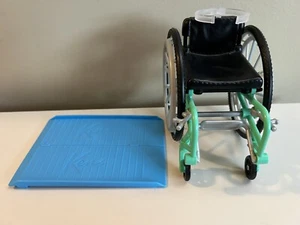 Barbie Fashionistas Ken Doll Wheelchair Ramp 2020 Mattel rare assessory - Picture 1 of 4
