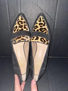 Franco Sarto Animal Print Loafers - Picture 1 of 7