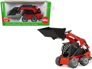 MANITOU 3300V SKID STEER LOADER RED 1/32 DIECAST MODEL BY SIKU 3049 - Picture 1 of 3